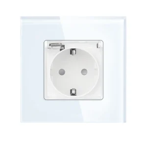 Obična utičnica EU, tip F 16A Modul s poklopcem